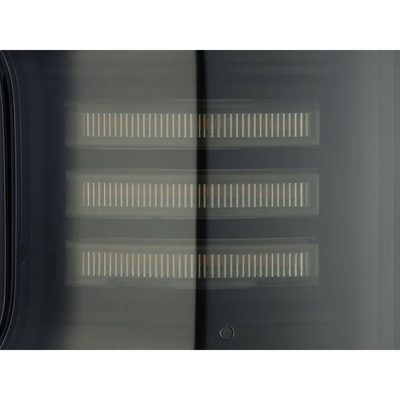 AlphaRex LUXX Series Topo-Etch Black LED Tail Lights 620058