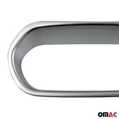 2015-2018 Jeep Renegade Air Condition Switch Trim Frame Matte Silver Chrome