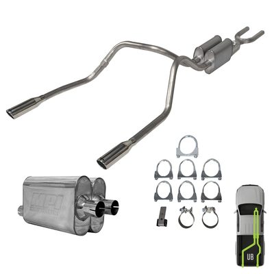 Toyota Tundra, 2014-2021, 5.7L - Stainless - MPI Exhaust Cat-Back Dual Exhaust Kits
