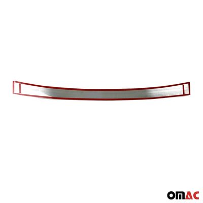 2015-2019 Subaru Outback Rear Bumper Sill Cover Guard Stainless Steel Carbon Foiled