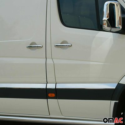 Car Door Handle Cover for Mercedes Sprinter W907 2019-2026 S.Steel Chome 10 Pcs