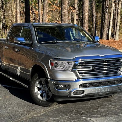 2019-2024 Dodge RAM 1500 Animated LED Bar Factory Headlights Chrome/Clear