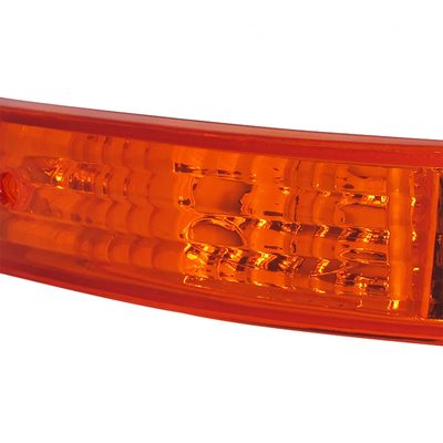 1998-2001 Acura Integra Bumper Lights Chrome Housing/Amber Lens