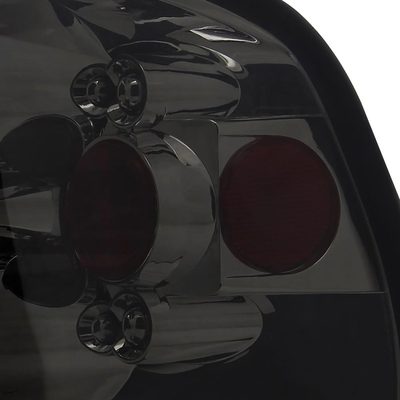 1997-2004 Ford F-150 Flareside Tail Lights Chrome Housing/Smoke Lens