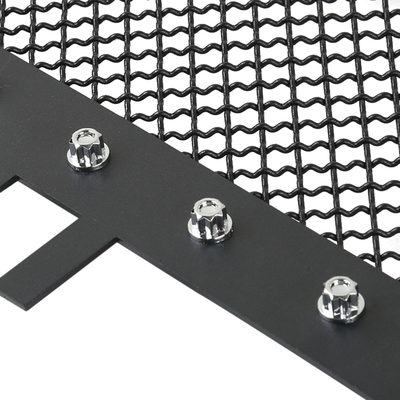 2014-2015 GMC Sierra 1500 Rivet Style Black S.Steel Mesh Grille Insert