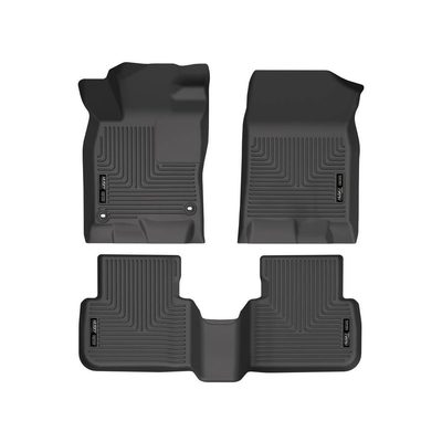 Tapetes Husky Weatherbeater 1ra y 2da Fila color Negro para Civic 22 - 25