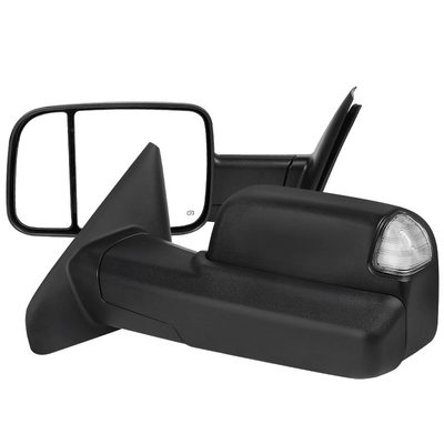 2002-2009 Dodge RAM Heated & Manual Fold Towing Mirrors LED Turn Signal
