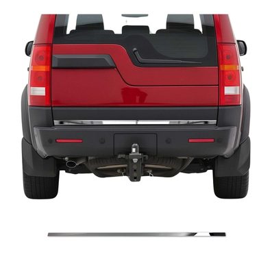 2005-2009 Land Rover LR3 Rear Trunk Molding Trim Stainless Steel Silver 1Pc