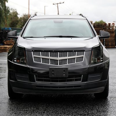 2010-2016 Cadillac SRX Projector Headlights Matte Black Housing/Smoke Lens