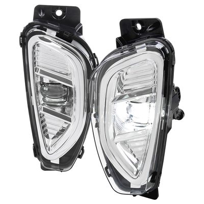 2020-2022 Ford Escape LED Fog Lights Kit Chrome Housing/Clear Lens