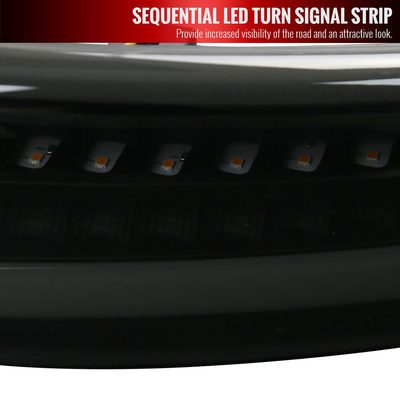 1999-2006 GMC Sierra Sierra Yukon/XL Headlights LED Signal Bumper Lights Smoke