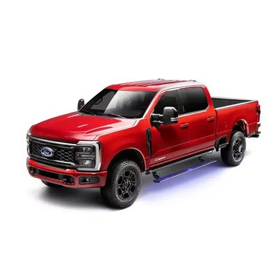 Estribos Electricos Powerstep XL AMP para F-250 / F-350 / F-450 Super Duty 04 - 07 Crew Cab