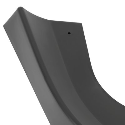 2012-2014 Mercedes Benz W204 C Class Matt Black Front Bumper Lip Splitter Kit
