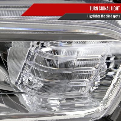 2016-2023 Toyota Tacoma Chrome Clear Projector Headlight Passenger Side Only