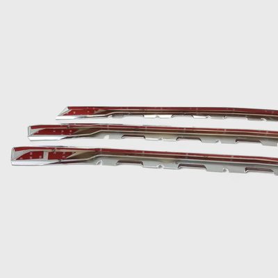 2016-2018 Chevrolet Silverado 1500 Grille Overlay Chrome 3Pcs ABS Plastic