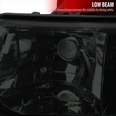 1999-2002 Chevy Silverado/Suburban/Tahoe Headlights LED Corner Signal Chrome
