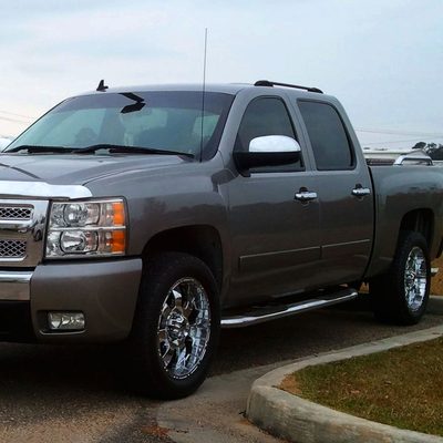 2007-2013 Chevy Silverado /Sierra Chrome Auto-Fold & Heated Side Mirror Driver