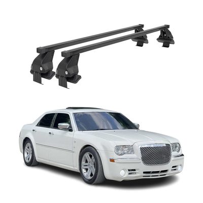 2005-2010 Chrysler 300C Roof Rack Cross Bars Black