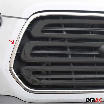2015-2020 Ford Transit 150 250 350 Front Bumper Grill Trim Molding Stainless Steel 2Pcs