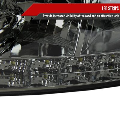 2006-2013 Chevy Impala / Impala Limited /Monte Carlo Headlights LED Chrome