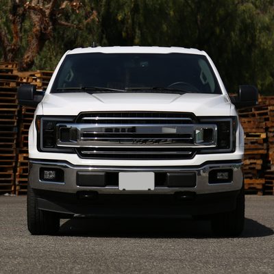 2018-2020 Ford F-150 LED CBar Projector Headlights Signal Lights Black /Smoked
