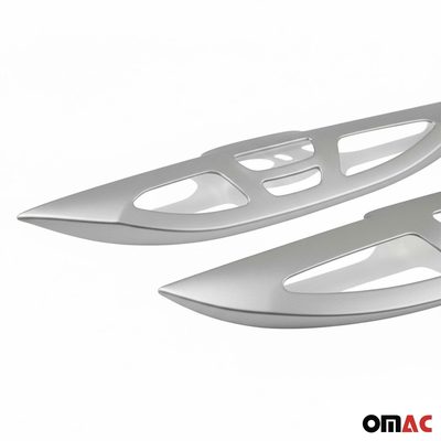 2014-2019 RAM ProMaster City Trunk Tail Light Trim Frame Chrome Silver 2Pcs