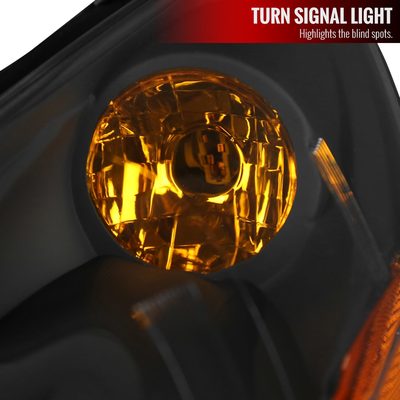 2010-2014 Subaru Legacy/Outback Projector Headlights Matte Black/Clear Lens