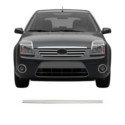 2010-2013 Ford Transit Connect Front Hood Bonnet Strip Trim Silver Stainless Steel 1Pc