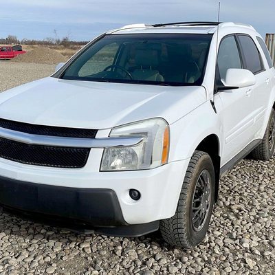 2005-2009 Chevy Equinox Factory Headlights LED Bar Turn Signal Chrome