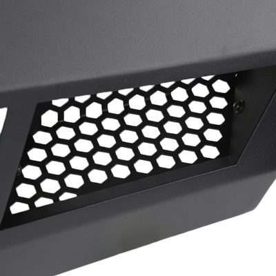 2014-2015 Chevy Silverado 1500 Heavy Duty Steel Front Bumper LED Light Ports