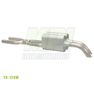 Toyota Tundra, 2007-2013, 5.7L - MPI Bullnose Exhaust Series