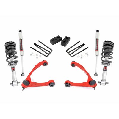 Fits 2014-2016 Chevy Silverado/GMC Sierra 1500, 5'8" ,6'6" ,8' Bed (RGH-19840RED)