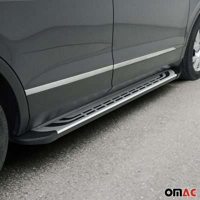 2013-2016 Hyundai Santa Fe Sport Nerf Bar Side Step Running Boards Alu 2x