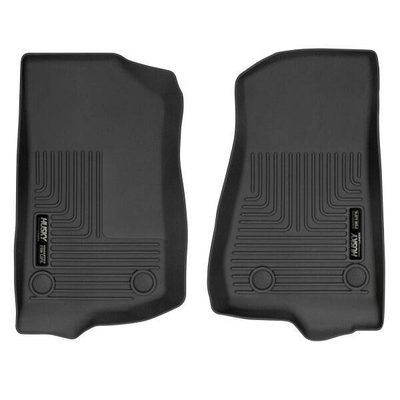 Tapete Husky Weatherbeater 1ra Fila Color Negro para Wrangler JL / Gladiator