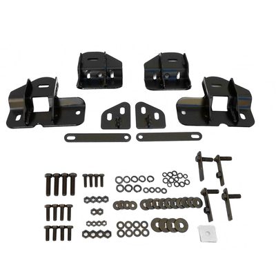 2009-2014 Ford F-150 SuperCrew Cab 3" Black S.Steel Side Step Nerf Bars