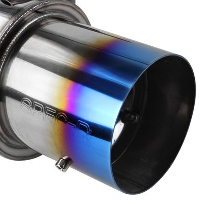 2008-2014 Subaru Impreza WRX STI Sedan Steel N1 Dual Catback Exhaust Burnt Tip