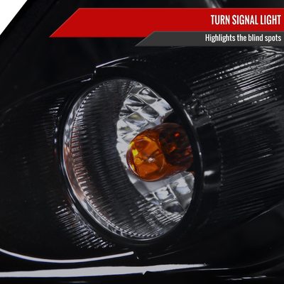 2005-2006 Infiniti G35 Sedan Halo Projector Headlights SMD LED Light Black