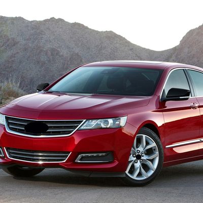 2013-2020 Chevrolet Impala Mirror Cover Caps Gloss Black 2Pcs ABS Plastic