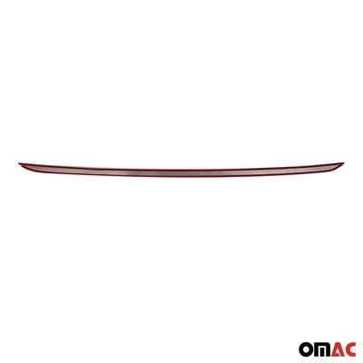 2015-2021 VW Golf Mk7 Rear Trunk Molding Trim Stainless Steel Dark 1Pc