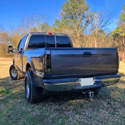 1997-2007 Ford F-150/F-250/350/450/550 Styleside LED Tail Lights Chrome/Smoke