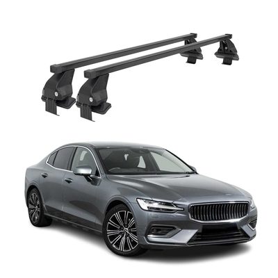 2019-2024 Volvo S60 Roof Rack Cross Bars Black