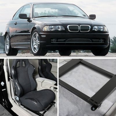 1999-2005 BMW E46 3 Series Coupe Tensile Steel Racing Seat Mounting Brackets