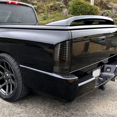 2002-2006 Dodge RAM V2 LED Tail Lights Chrome Housing/Smoke Lens