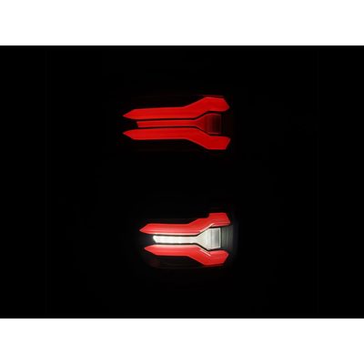 AlphaRex LUXX Series Black LED Tail Lights 653018