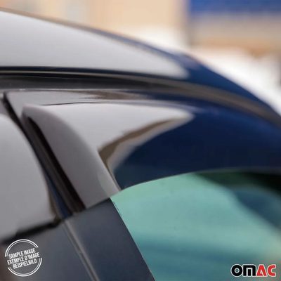2013-2019 Ford Escape Window Visor Vent Rain Deflector 4Pcs Smoke