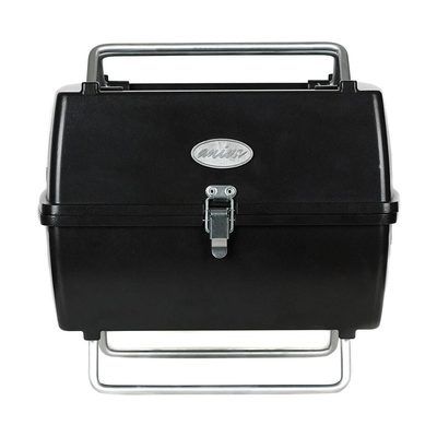 Portable Charcoal BBQ Grill Outdoor Camping 13 Pcs With Durable Black Bag Set