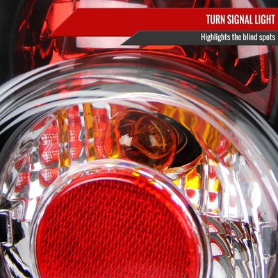 1999-2005 VW Jetta/Bora Mk4 Sedan Tail Lights Matte Black/Clear Lens