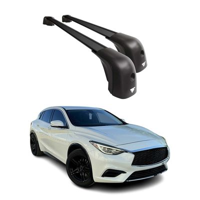 2017-2019 Infiniti QX30 Roof Racks Cross Bars Black