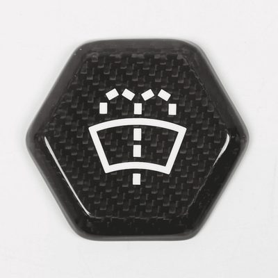 [Real Carbon Fiber] Glass Water Cover For Cybertruck