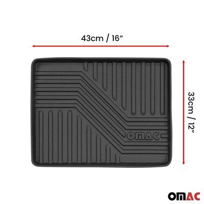 16x12" Multi-Use Cargo Tray Liner Car Truck SUV All Weather Protection Black